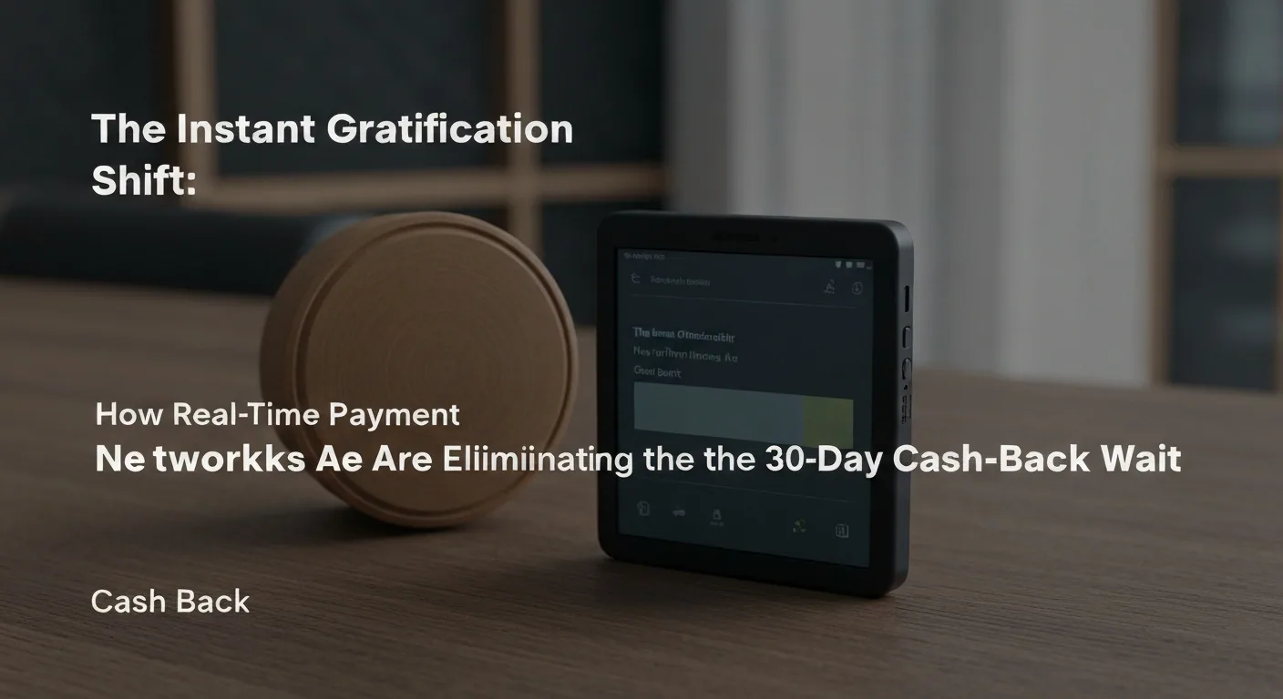 The Instant Gratification Shift: How Real-Time Payment Networks Are Eliminating the 30-Day Cash-Back Wait