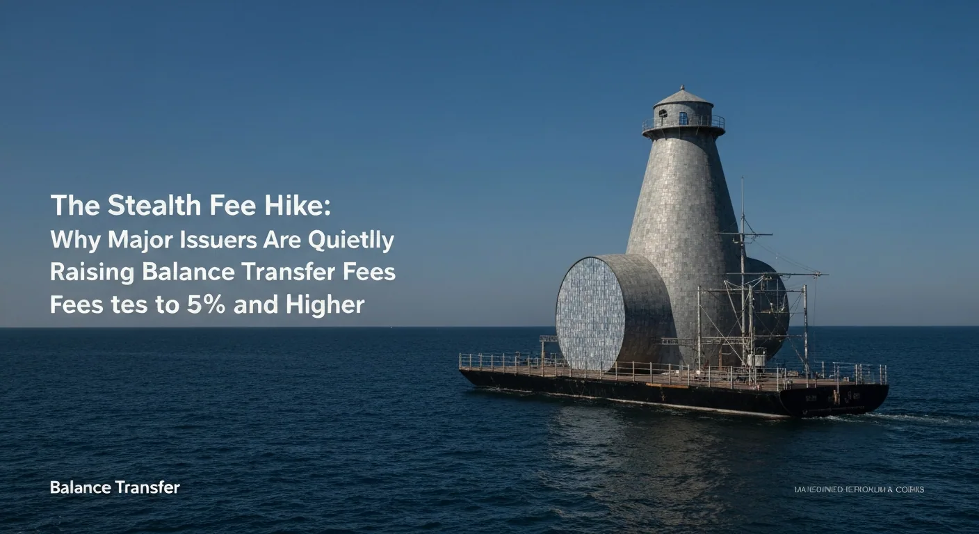 The Stealth Fee Hike: Why Major Issuers Are Quietly Raising Balance Transfer Fees to 5% and Higher